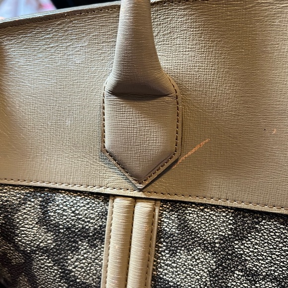 Authentic Vintage Saint Laurent giraffe print hand bag - Picture 8 of 12